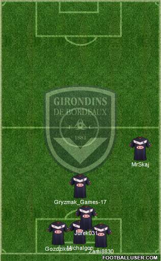 FC Girondins de Bordeaux Formation 2015