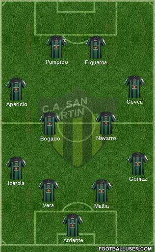 San Martín de San Juan Formation 2015