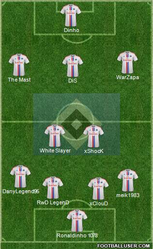 Hamburger SV Formation 2015