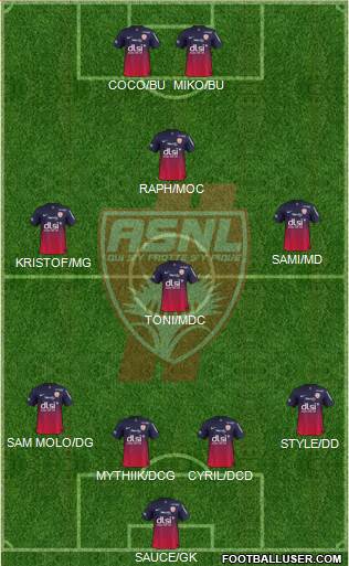 A.S. Nancy Lorraine Formation 2015
