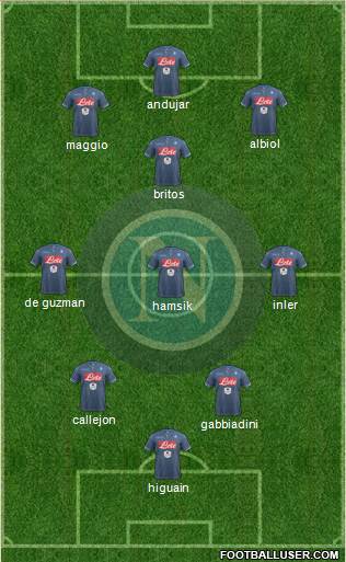 Napoli Formation 2015