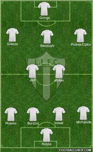 La Luz Tacurú Fútbol Club Formation 2015
