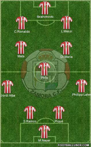 Zamora C.F. Formation 2015