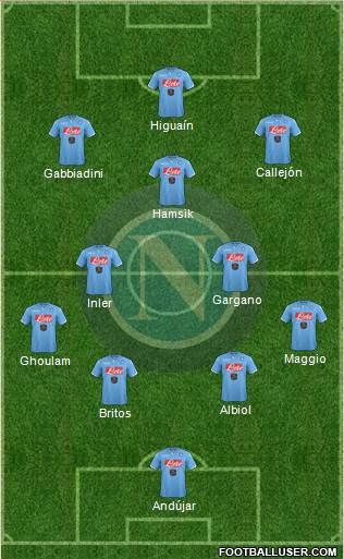 Napoli Formation 2015