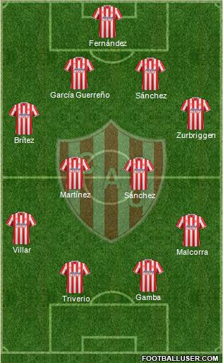 Unión de Santa Fe Formation 2015