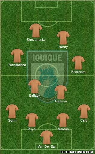 CD Municipal Iquique S.A.D.P. Formation 2015
