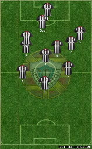 Varzim Sport Clube Formation 2015