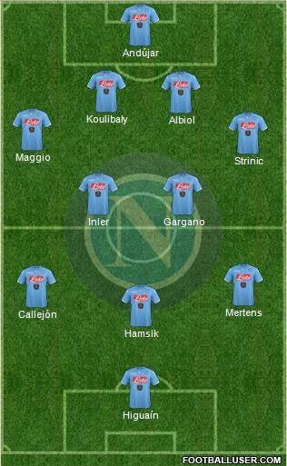 Napoli Formation 2015
