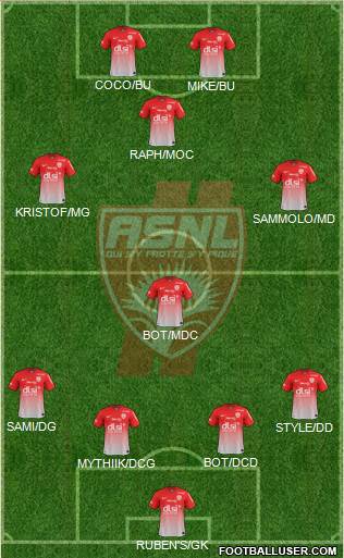 A.S. Nancy Lorraine Formation 2015