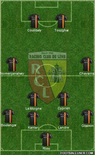 Racing Club de Lens Formation 2015