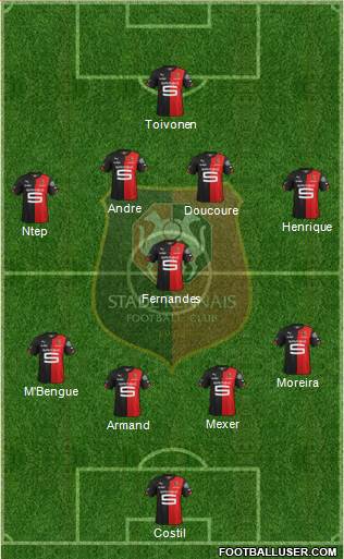 Stade Rennais Football Club Formation 2015