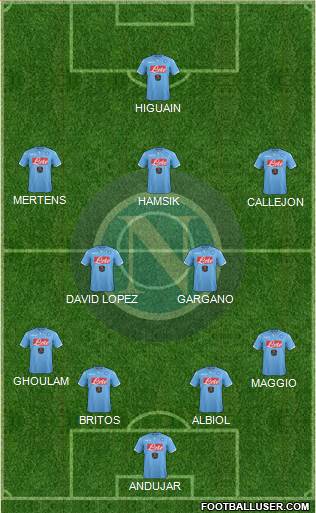 Napoli Formation 2015