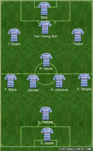 Queens Park Rangers Formation 2015