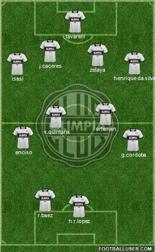 C Olimpia Formation 2015
