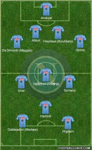 Napoli Formation 2015