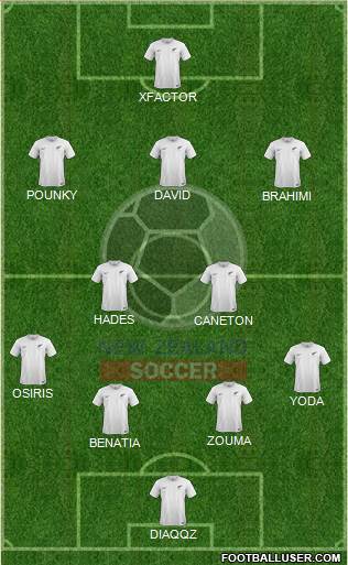 New Zealand Formation 2015