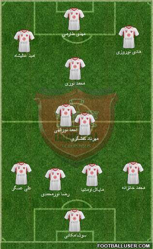 Persepolis Tehran Formation 2015