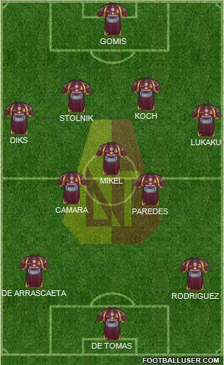 CC Deportes Tolima Formation 2015