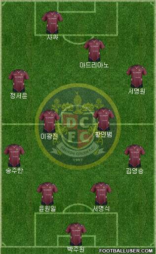 Daejeon Citizen Formation 2015