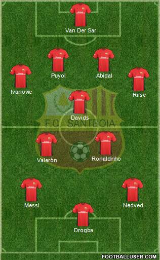 F.C. Santboiá Formation 2015
