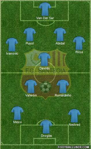 F.C. Santboiá Formation 2015