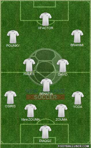 New Zealand Formation 2015