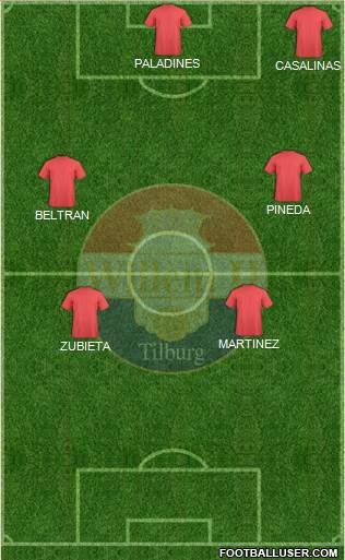 Willem II Formation 2015