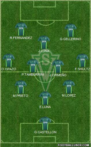 CD Santiago Wanderers S.A.D.P. Formation 2015