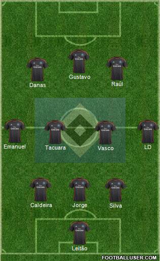 Hamburger SV Formation 2015