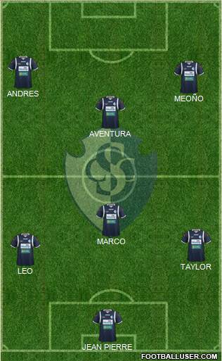 CS Cartaginés Formation 2015