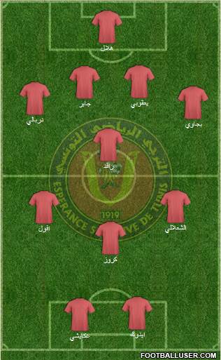 Espérance Sportive de Tunis Formation 2015