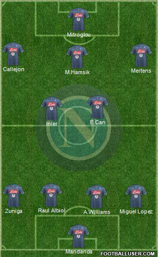 Napoli Formation 2015