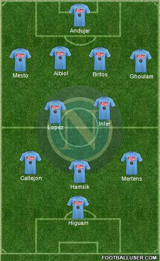 Napoli Formation 2015