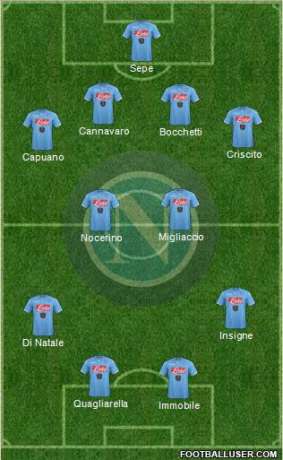 Napoli Formation 2015