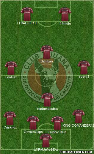 Xoloitzcuintles de Tijuana Formation 2015