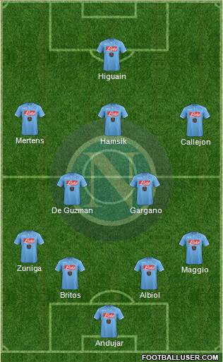 Napoli Formation 2015