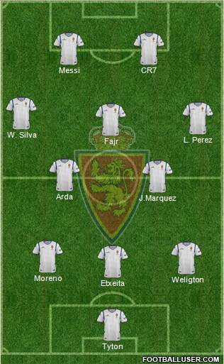 R. Zaragoza S.A.D. Formation 2015