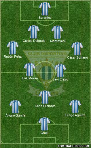 C.D. Leganés S.A.D. Formation 2015
