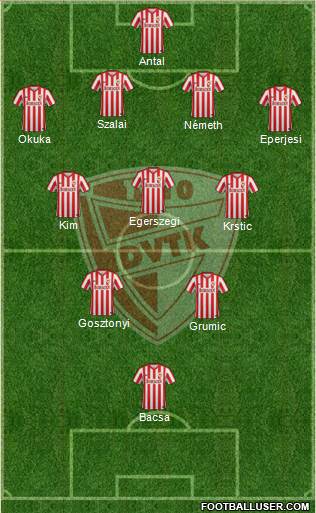 Diósgyõri VTK Formation 2015