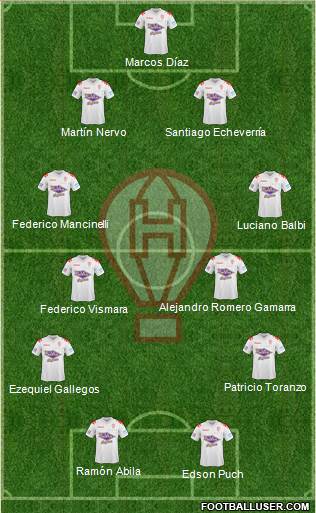 Huracán Formation 2015