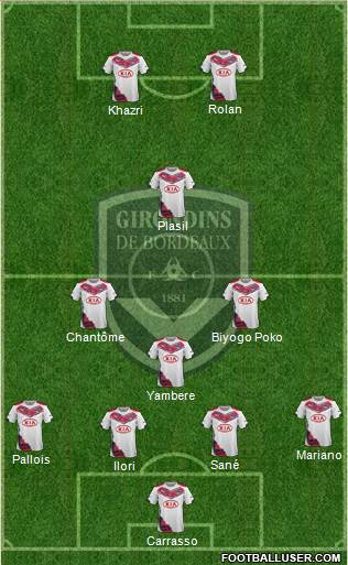 FC Girondins de Bordeaux Formation 2015