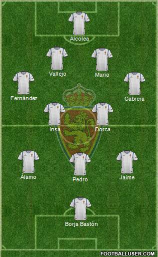 R. Zaragoza S.A.D. Formation 2015