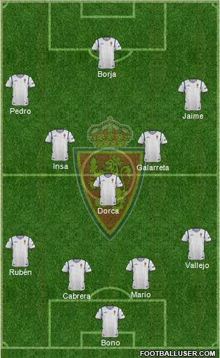 R. Zaragoza S.A.D. Formation 2015