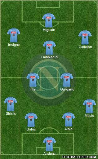 Napoli Formation 2015