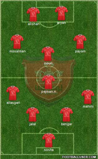 Persepolis Tehran Formation 2015