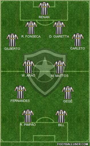 Botafogo FR Formation 2015