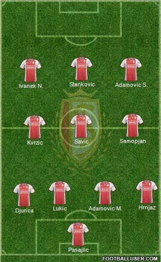 R Standard de Liège Formation 2015