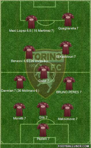 Torino Formation 2015