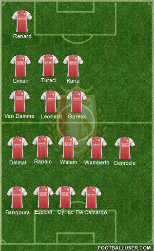 R Standard de Liège Formation 2015