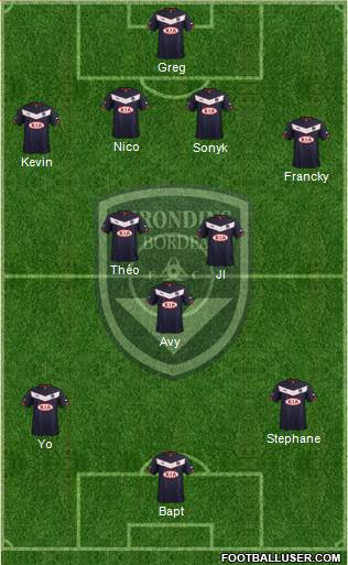 FC Girondins de Bordeaux Formation 2015